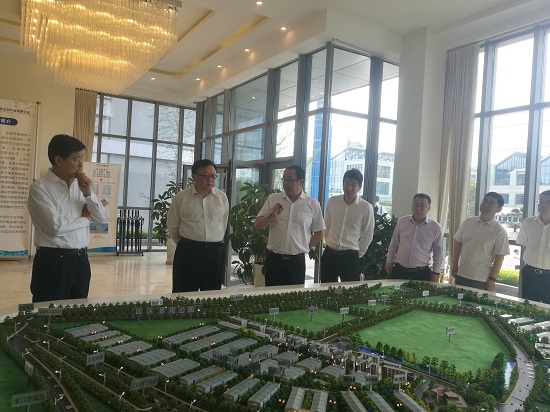 集团公司总经理王彤宙一行赴中节能绿建西南分公司下属企业考察调研