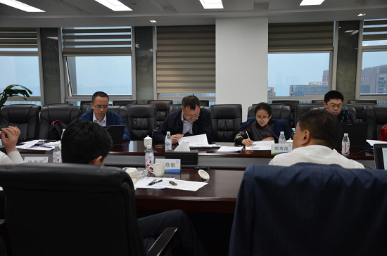 集团公司副总会计师朱庆锋一行到绿建西南分公司考察调研